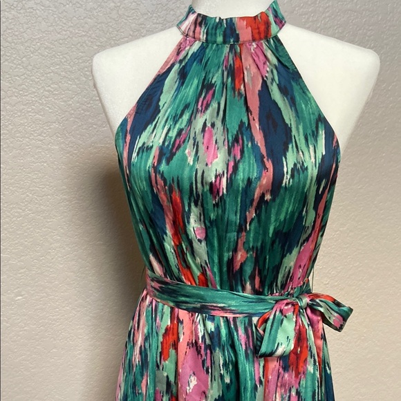 SHEIN Dresses & Skirts - Multicolor Halter Neck Dress. Size 6, New!